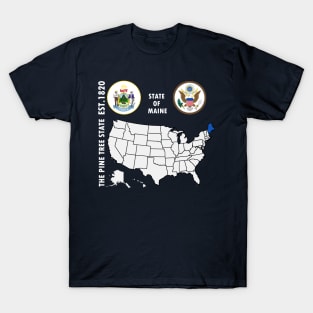 State of Maine T-Shirt